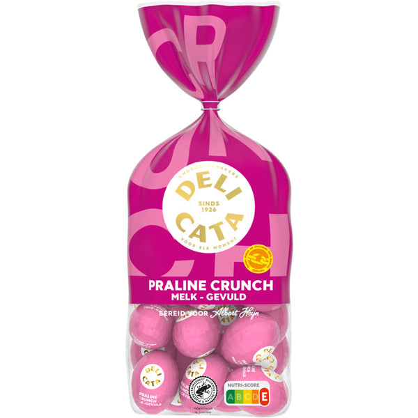 Delicata Paaseitjes praline crunch melk gevuld