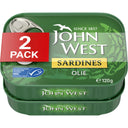 John West Sardines olie 2-pack  Dutchshopper