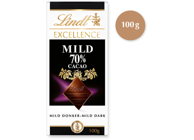 Lindt Excellence 70 % milde dunkle Schokolade