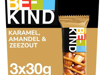 Be-kind Nut bar caramel almond sea salt 3-pack