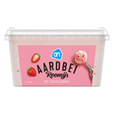 Roomijs aardbei