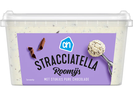 Roomijs stracciatella