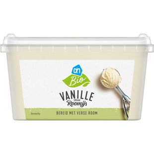 Biologisch Roomijs vanille