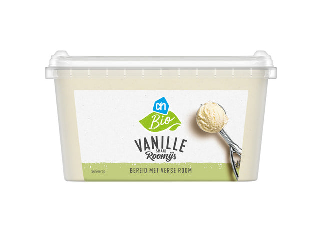 Biologisch Roomijs vanille