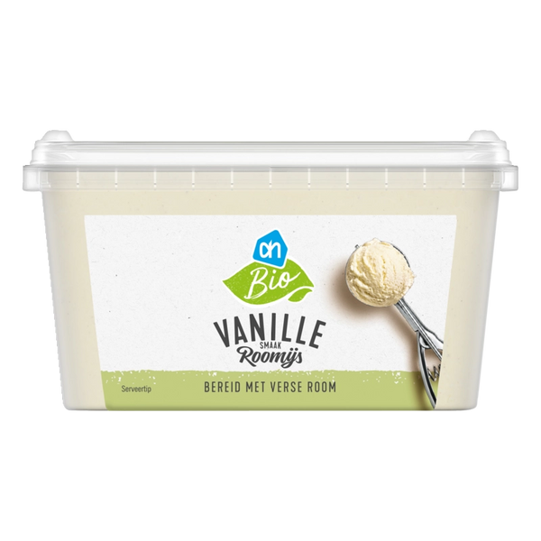 Biologisch Roomijs vanille
