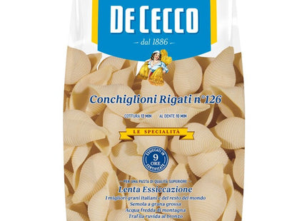 De Cecco Conchiglioni rigati nr 126