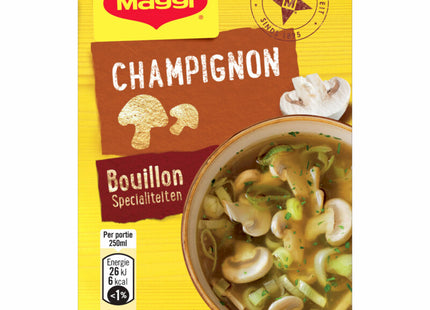 Maggi mushroom broth