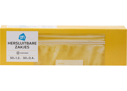 Wiederverschließbare Beutel 0,4 Liter + 1,2 Liter