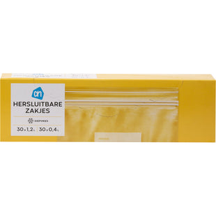 Wiederverschließbare Beutel 0,4 Liter + 1,2 Liter