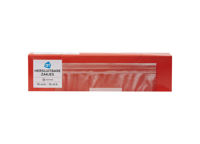 Hersluitbare zakjes 4,5 en 6 liter