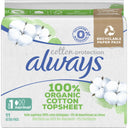 Always Maandverband organic cotton normal plus