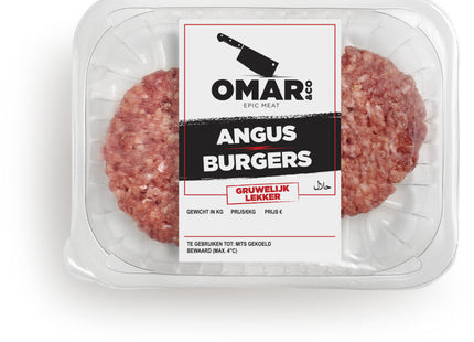 Omar Angus beef burger