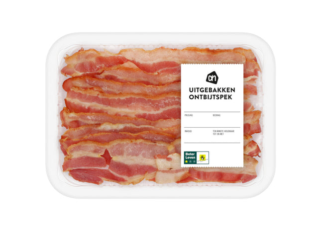 Uitgebakken ontbijtspek