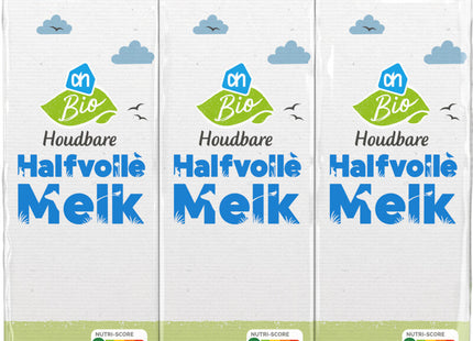 Biologisch Houdbare halfvolle melk 3-pack