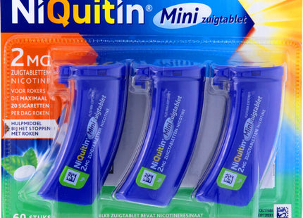 Niquitin Mini nicotine 2mg zuigtablet