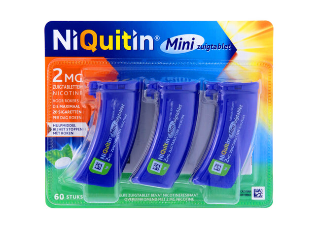 Niquitin Mini nicotine 2mg zuigtablet