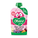 Olvarit Knijpfruit peer wortel rode biet 12m+