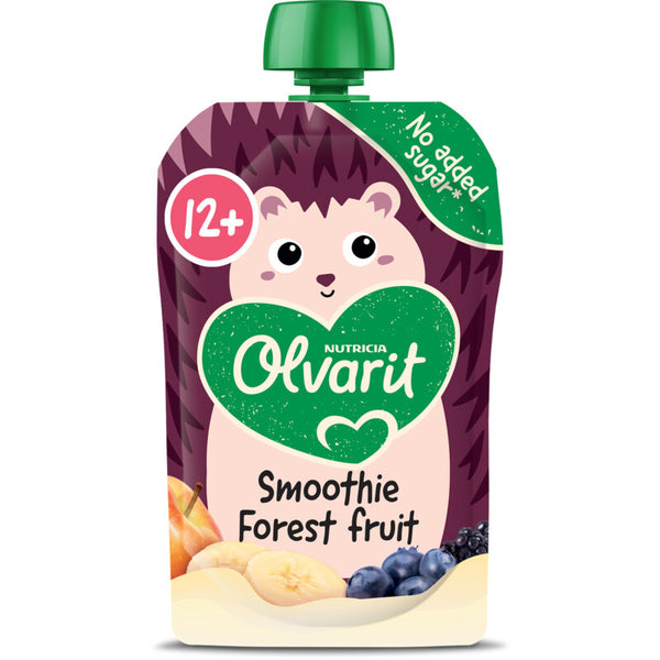 Olvarit Quetschobst Smoothie Waldbeeren 12m+