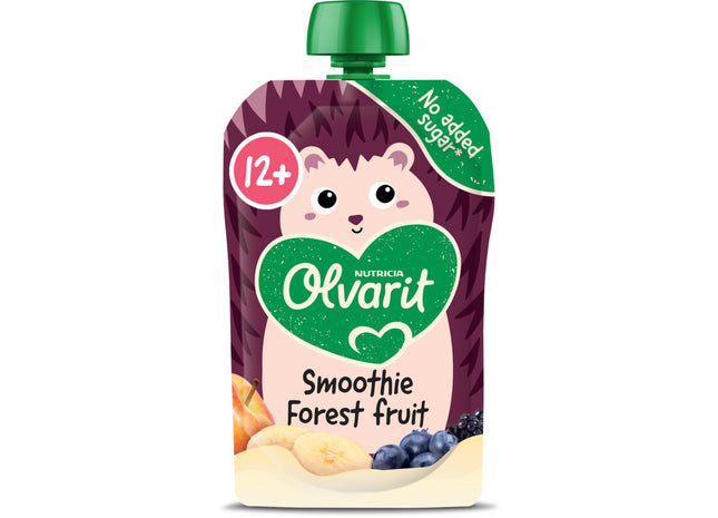 Olvarit Knijpfruit smoothie bosvruchten 12m+