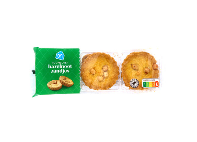 Roomboter hazelnootzandjes