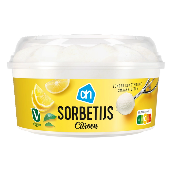 Zitronensorbet