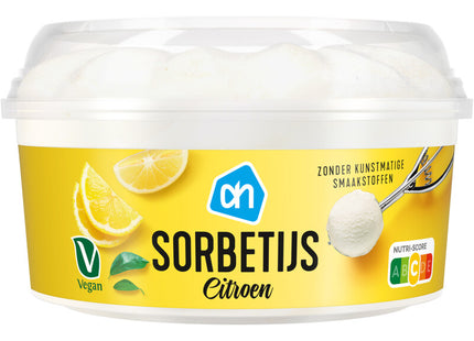 Zitronensorbet