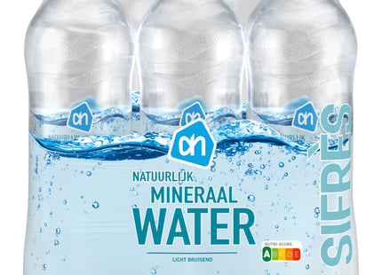 Mineral water slightly sparkling 6-pack