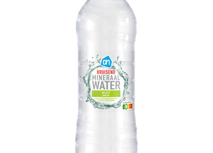 Sparkling mineral water mint