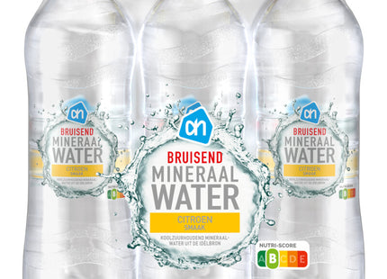Sparkling mineral water lemon 6-pack