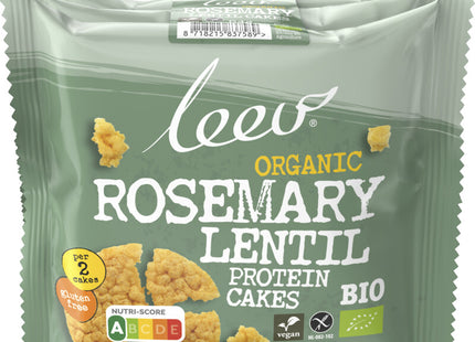 Leev Rosemary lentil protein cakes