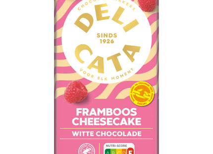 Delicata Bar white chocolate raspberry cheesecake