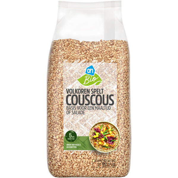 Biologisch Volkoren spelt couscous