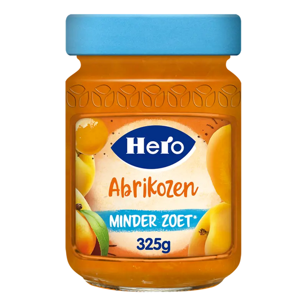 Hero Jam less sweet apricots