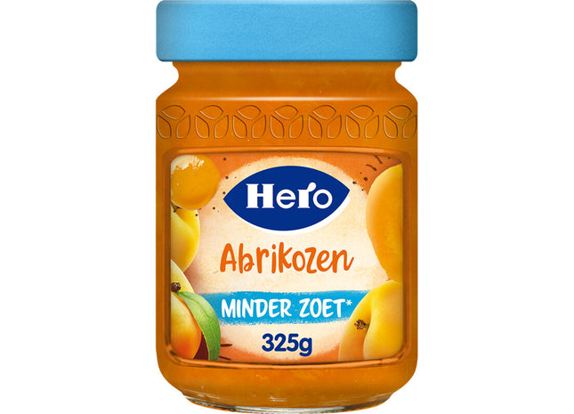 Hero Jam minder zoet abrikozen