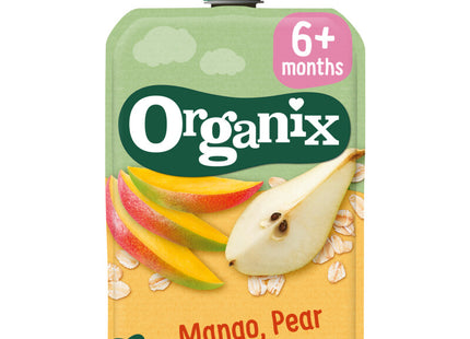 Organix Knijpfruit mango peer granola 6m+
