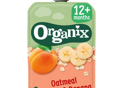 Organix Knijpfruit haver abrikoos banaan 12m+