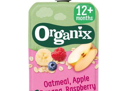 Organix Squeeze Frucht Hafer Apfel Banane 12 Monate+