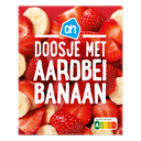 Doosje met aardbei banaan