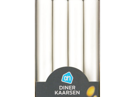 Dinerkaars 18cm wit