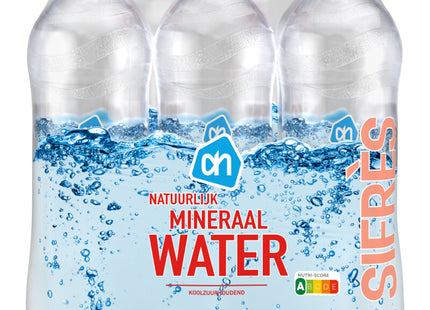 Mineral water carbonated 6-pack