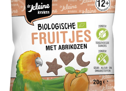 De Kleine Keuken Biologische fruitjes met abrikozen