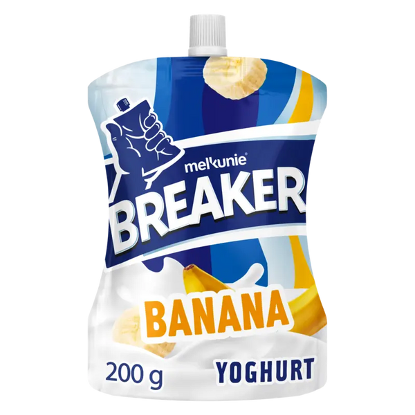 Melkunie Breaker banaan yoghurt