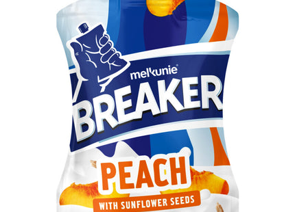 Melkunie Breaker peach yoghurt sunflower seeds