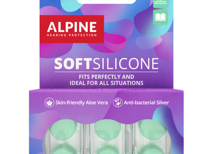 Alpine Silicone oordop voor slapen en zwemmen