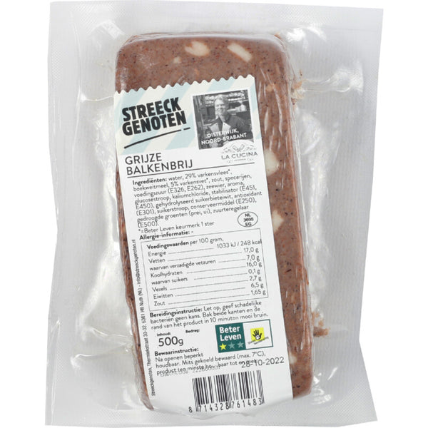 Streeckgenoten Brabantse balkenbrij