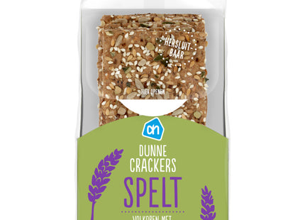 Thin spelled crackers