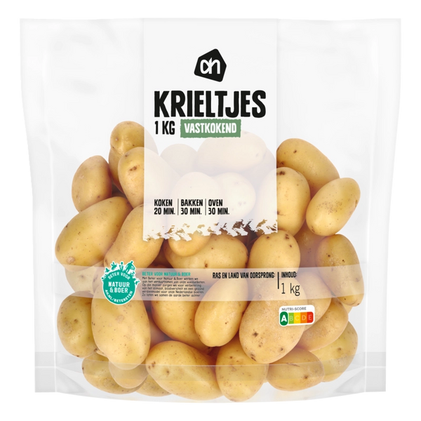 Waxy baby potatoes