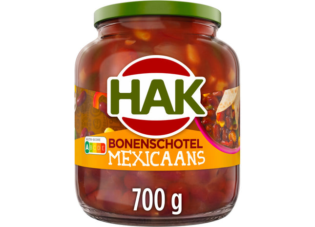 Hak Bonenschotel Mexicaans