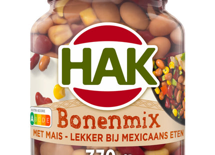 Hak Bonenmix met mais