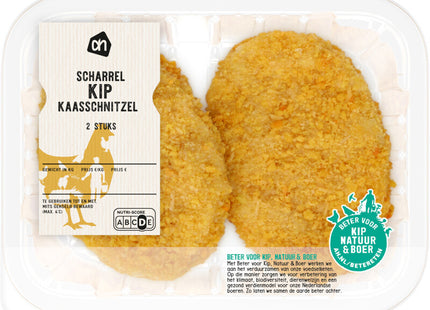 Free-range chicken cheese schnitzel 2 pieces